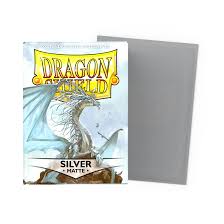 Dragon Shield Silver 100CT Box  Matte