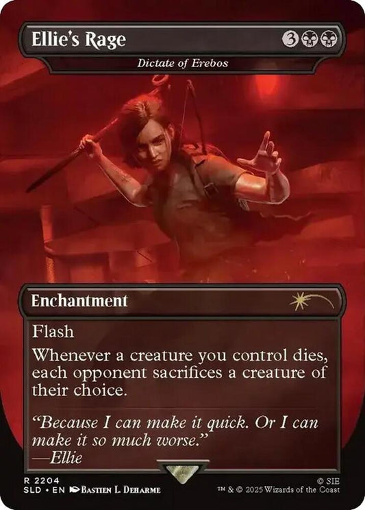 Ellie's Rage - Dictate of Erebos - Secret Lair Drop Series (SLD)