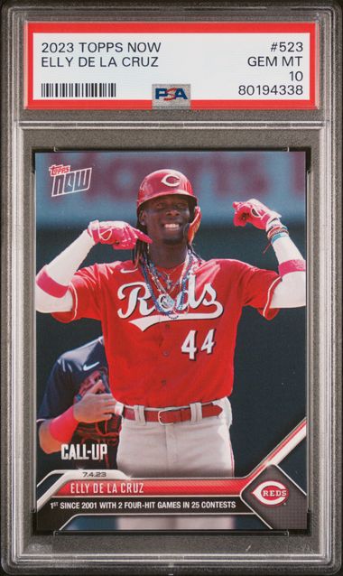 Elly De La Cruz 2023 Topps Now #523 PSA 10