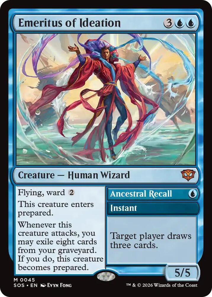Emeritus of Ideation - Secrets of Strixhaven (SOS) Foil
