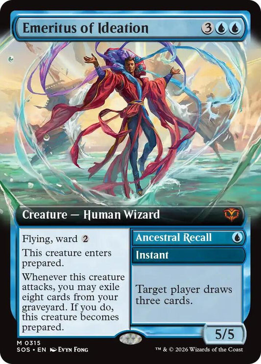Emeritus of Ideation (Extended Art) - Secrets of Strixhaven (SOS) 0315