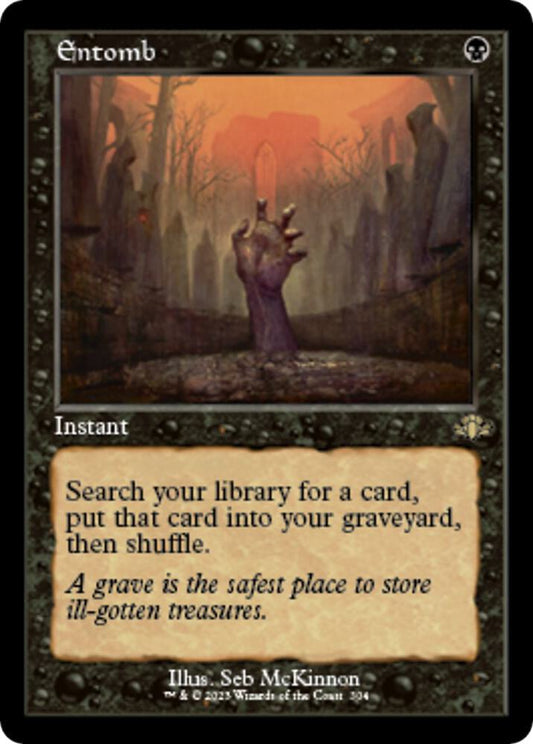Entomb (Retro Border) #304 Dominaria