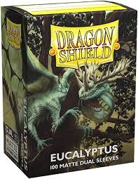Dragon Shield Eucalyptus 100CT Box Dual Matte