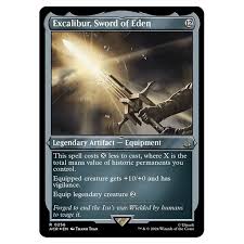 Excalibur, Sword of Eden Foil-Etched 0256 ACR T