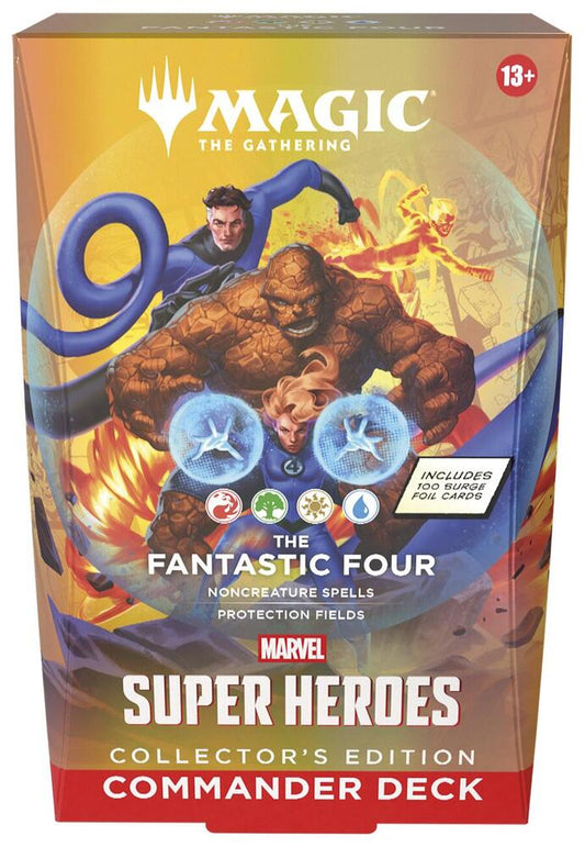 Marvel Super Heroes Commander Deck - The Fantastic Four (Collector's Edition) - Commander: Marvel Super Heroes (MSC)