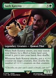 Sazh Katzroy Extended Art Foil FIN 0472