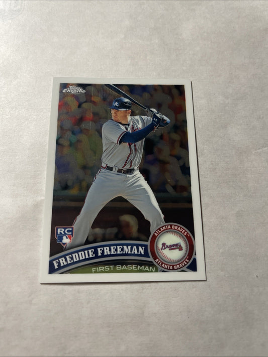 Freddie Freeman Topps Chrome RC #173