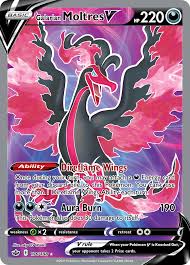 Galarian Moltres V Full Art Chilling Reign 176/198