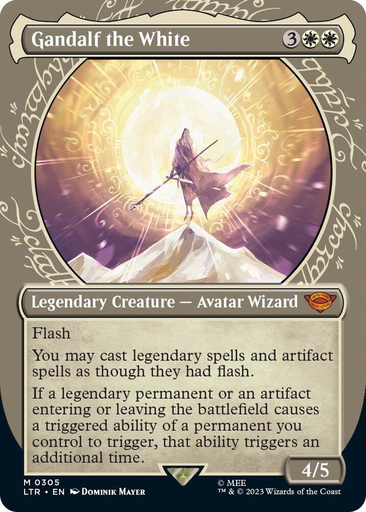 Gandalf the White (Showcase) - Universes Beyond: The Lord of the Rings: Tales of Middle-earth (LTR)