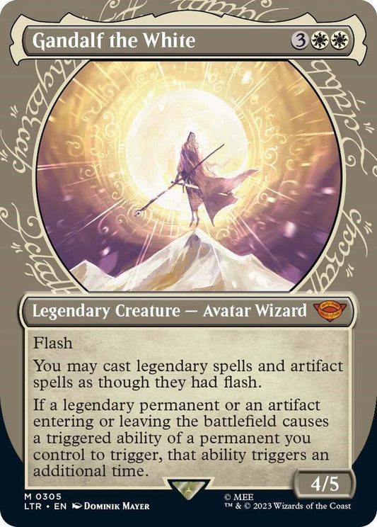 Gandalf the White (Showcase) - Universes Beyond: The Lord of the Rings: Tales of Middle-earth (LTR)