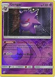 Gengar 38/111 Crimson Invasion Reverse Holo 38/111