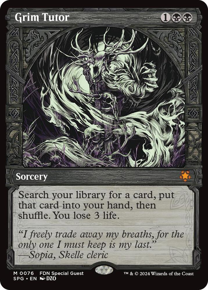 Grim Tutor (Showcase) - Special Guests (SPG) 0076