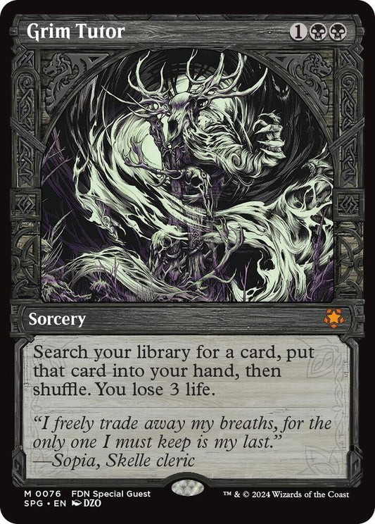 Grim Tutor (Showcase) - Special Guests (SPG) 0076