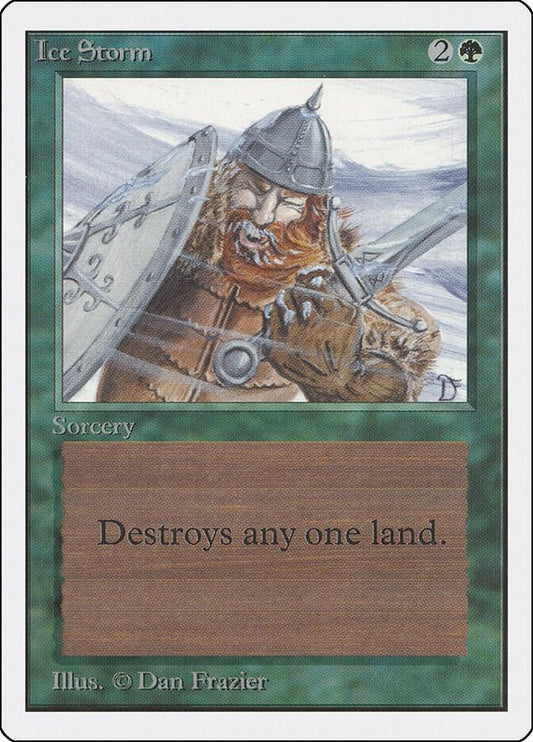 Ice Storm Unlimited MTG