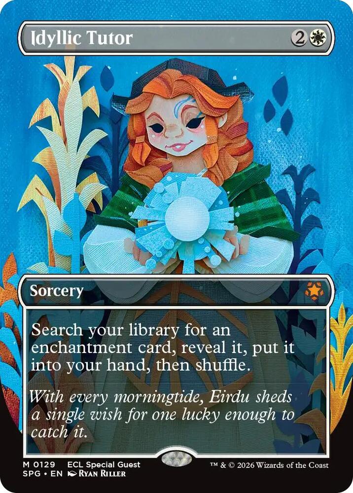 Idyllic Tutor Borderless Foil 00129 SPG