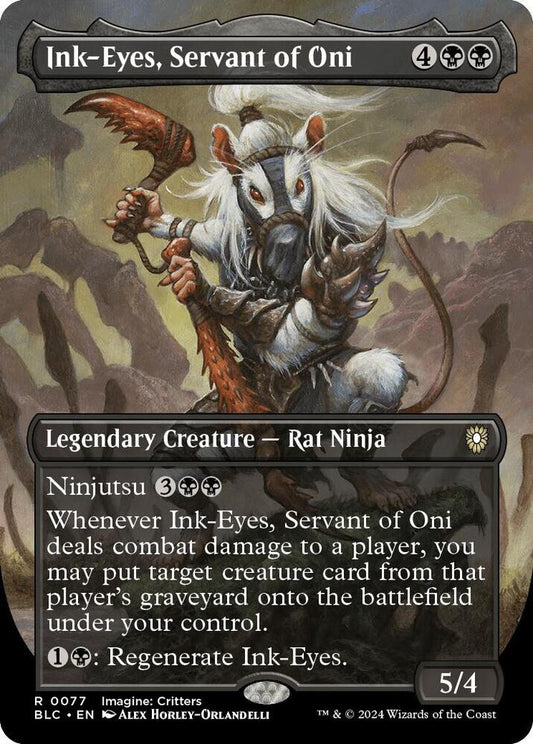 Ink-Eyes, Servant of Oni Borderless BLC 0077