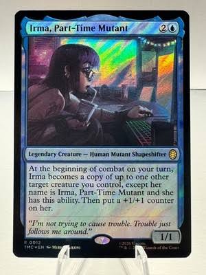 Irma, Part-Time Mutant (Surge Foil) - Commander: Teenage Mutant Ninja Turtles (TMC)
