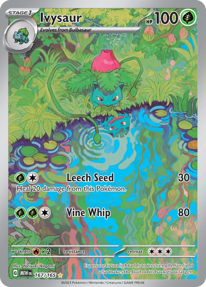 Ivysaur - 167/165 - SV: Scarlet & Violet 151 IR