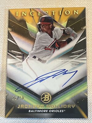 Jackson Holliday Inception Auto /50 2023