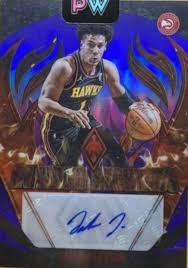 Jalen Johnson Inferno Etchings Auto /99 2024