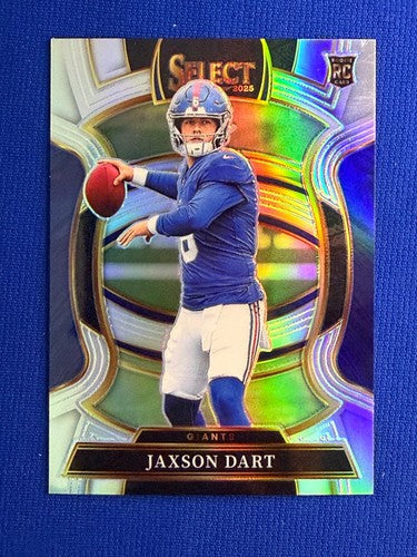 2025 Select Jaxson Dart Concourse RC Silver Prizm