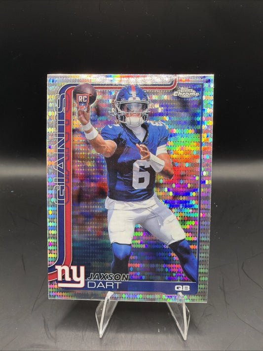 2025 Topps Chrome Jaxson Dart Pulsar Refractor RC
