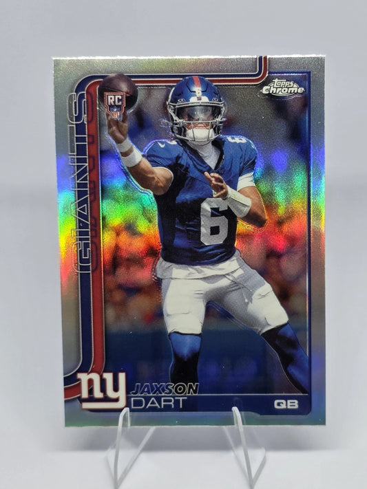 Jaxson Dart Topps Chrome Refractor RC