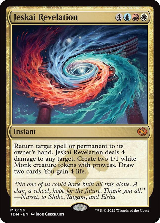 Jeskai Revelation - Tarkir: Dragonstorm (TDM)