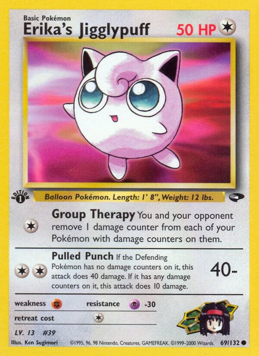 Erika's Jigglypuff - Gym Challenge (G2) 1st Edition