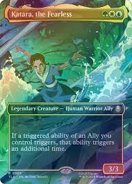 Katara, The Fearless Borderless Foil 0305 TLA
