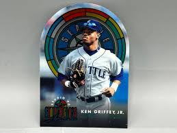 Ken Griffey Jr. Studion '96 Stained Glass DIe-Cut
