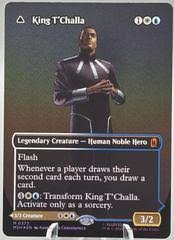 King T'Challa (Borderless) (0373) - Marvel Super Heroes (MSH) Foil