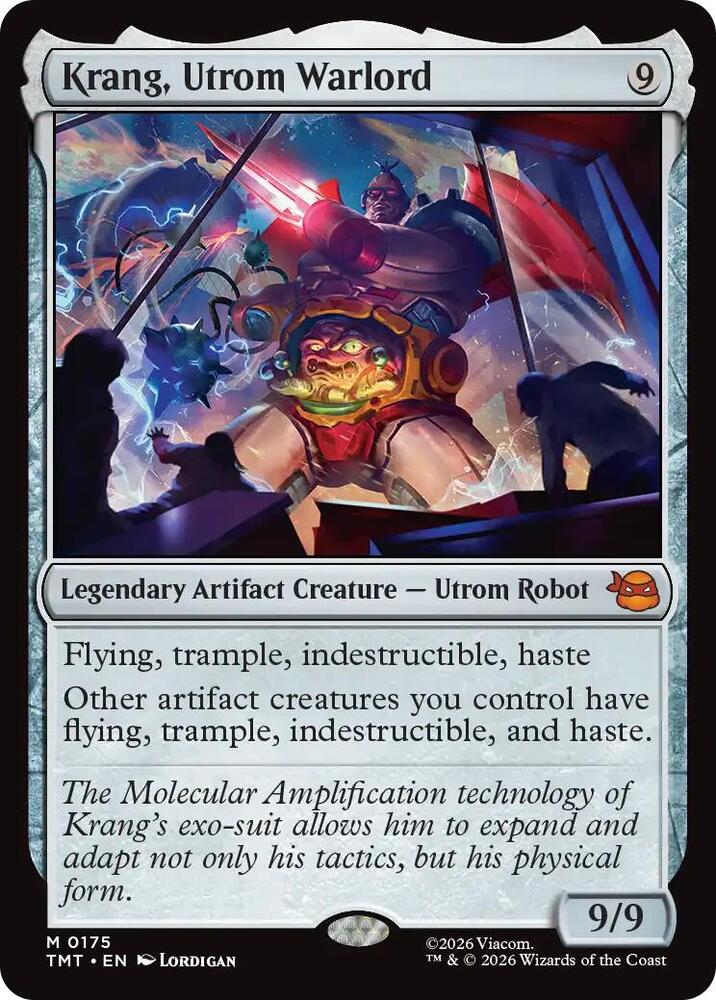Krang, Utrom Warlord 0175 TMT