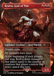 Kratos, God of War Borderless SLD 2207