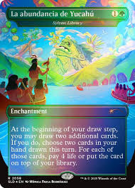 La abundancia de Yucahu SLD Rainbow Foil 2056
