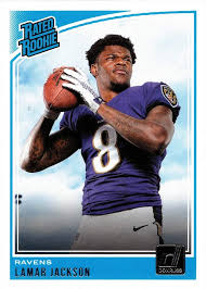 Lamar Jackson Rated Rookie 317 2018 Panini