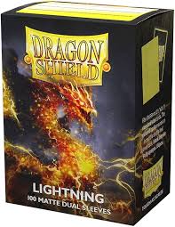 Dragon Shield Lightning 100CT Box Dual Matte