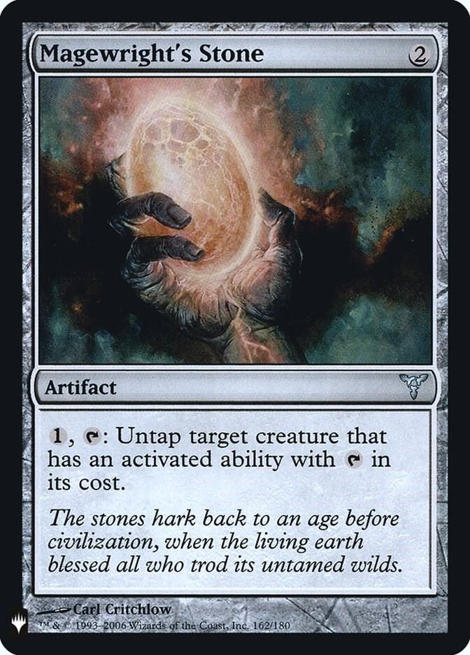 Magewright's Stone - The List Reprints (LIST) Foil 162/180