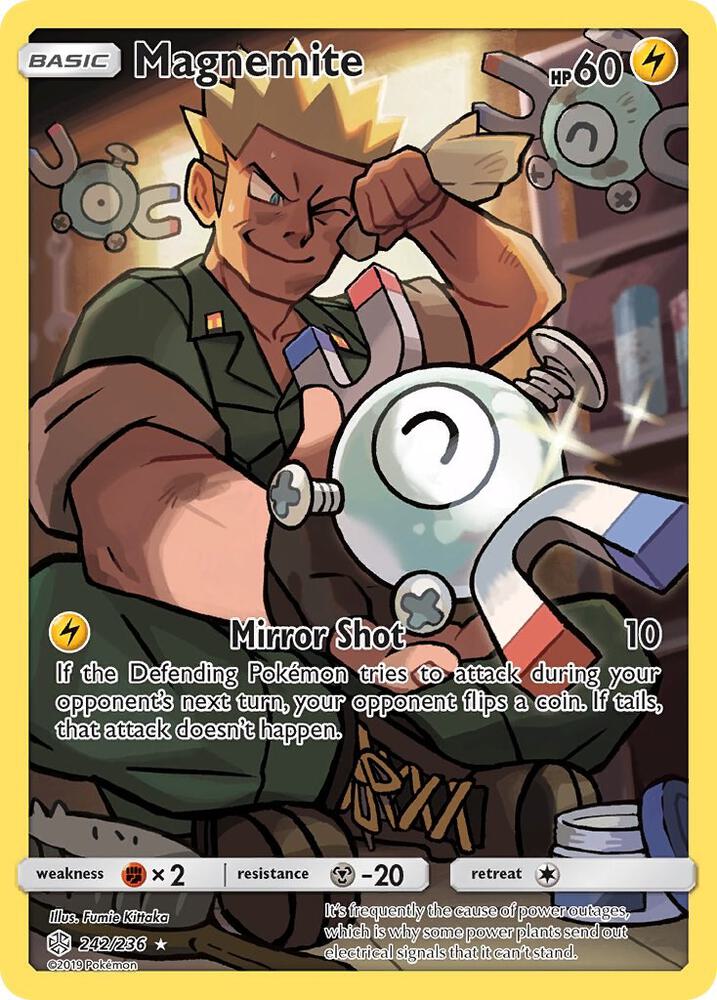 Magnemite (Secret) - SM - Cosmic Eclipse (SM12) 242/236