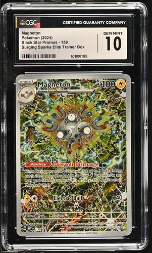 Magneton Black Star Promo 159 CGC 10