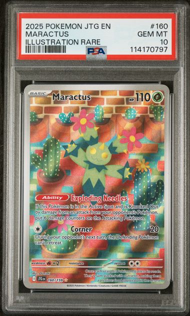 Maractus 160/159 PSA 10 JTG IR