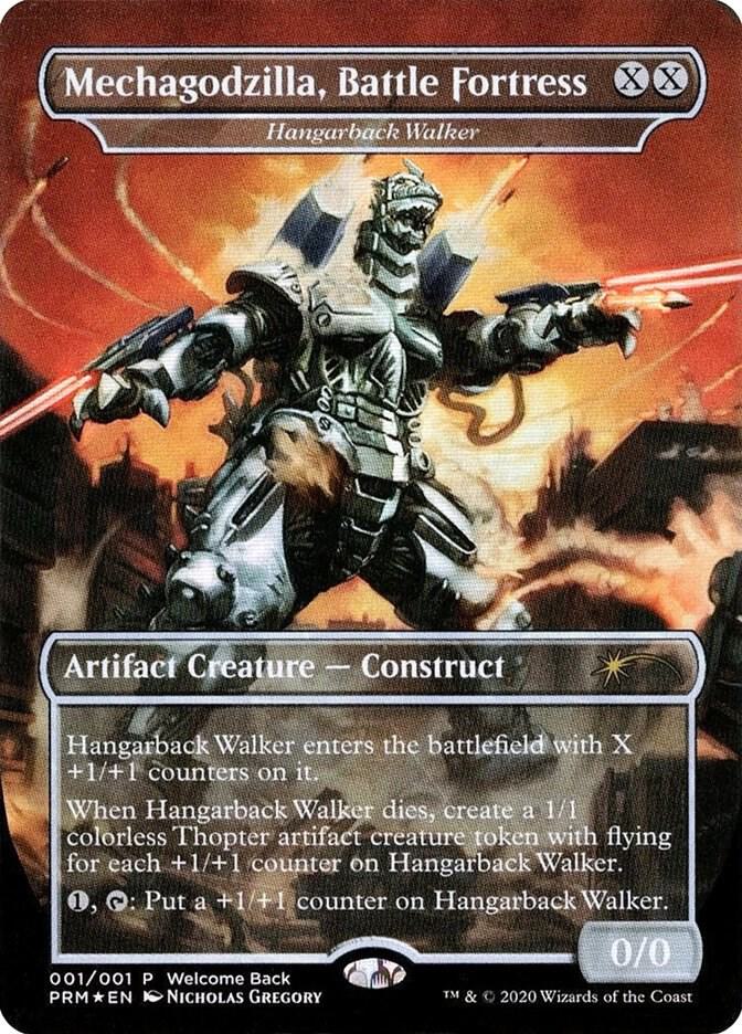 Mechagodzilla, Battle Fortress - Hangarback Walker (Welcome Back Promo) - Unique and Miscellaneous Promos 001/001