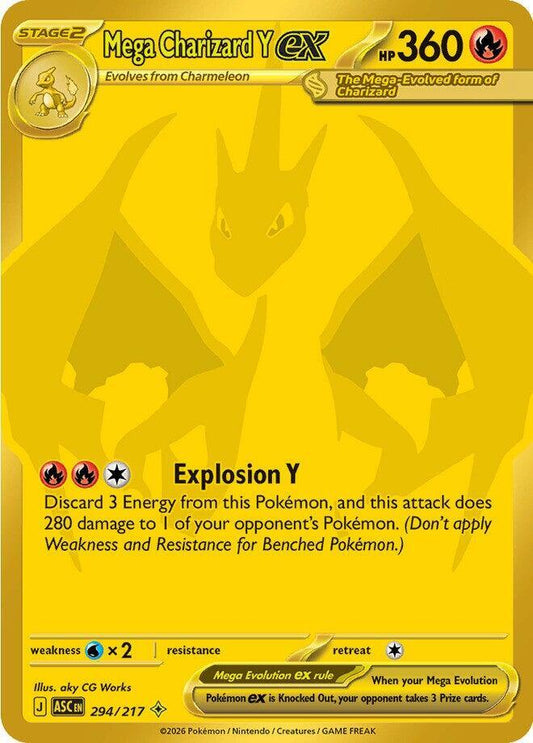 Mega Charizard Y EX 294/217 ASC
