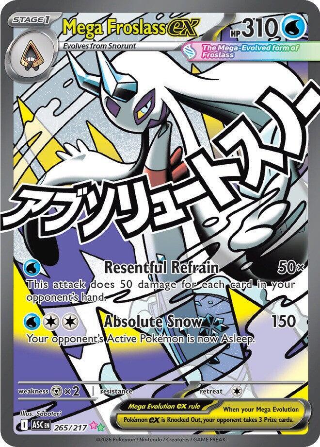 Mega Froslass Ex 265/217