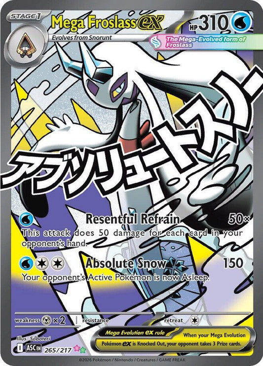 Mega Froslass Ex 265/217