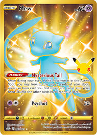 Mew (Secret) 025/025 Celebrations
