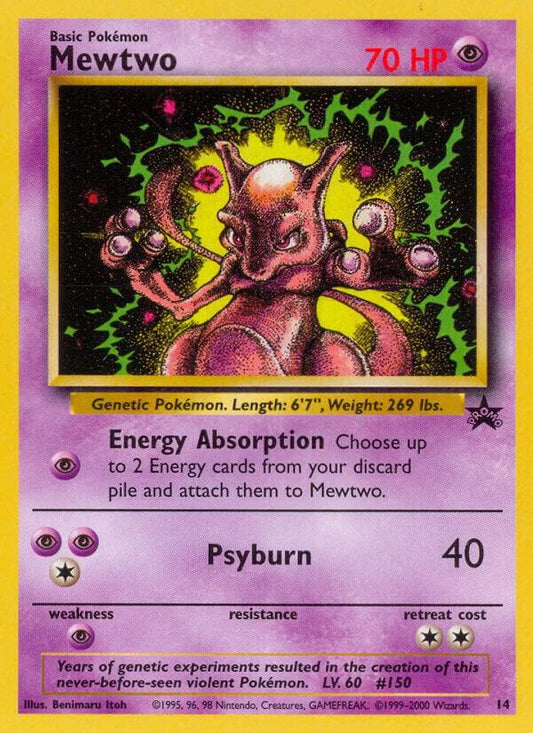 Mewtwo Promo WOTC Promo #14