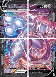 Mewtwo V-Union Promo 4-Card Set