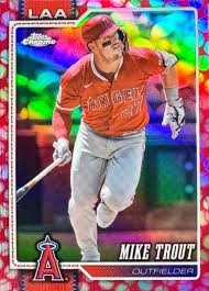 Mike Trout [Baseball Seams Refractor] #200 2026 Topps Chrome