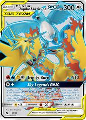 Moltres Zapdos Articuno GX 66/68